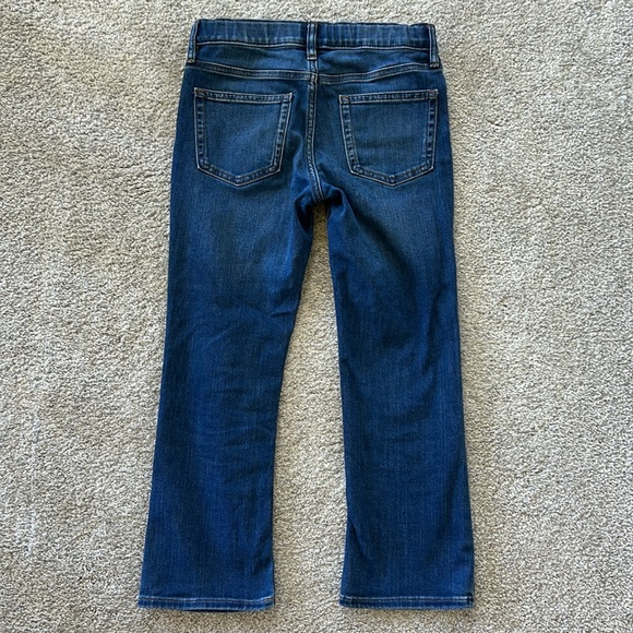 Girls J Crew Flare Crop Jeans - Picture 5 of 7